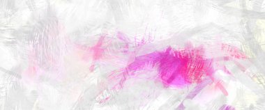 Soyut arkaplanda pürüzlü fırça darbeleri. Fırça boyası. Renkli boya darbeleri. Eşsiz duvar sanatı. Tuvaldeki modern sanat. Renkli çağdaş sanat eserleri.