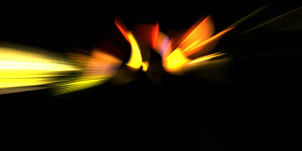 Energi Sprack Med Vackra Levande Färger Dynamiska Strålar Ljus Isolerad — Stockfoto