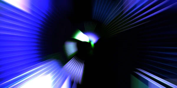 Motion Konzeptionelle Tapete Grafische Digitale Illustration Leuchtende Neonröhren Hochglanz Präsentationsdesign — Stockfoto