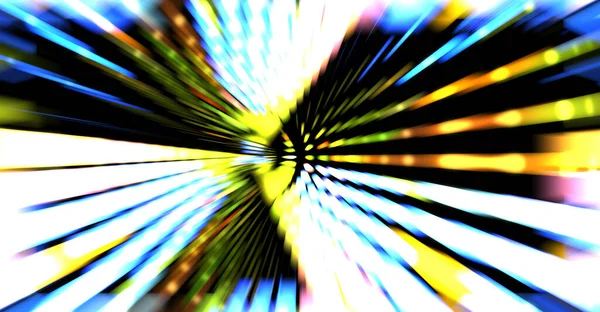 Siyah arkaplanda dönen ışık gösterisi. Lüks çizgiler. Parlak kıvrımlı duvar kağıdı. Uzay tüneli. Dönen ışık çemberi ya da maytap izi. Parlak konsept çizimi.