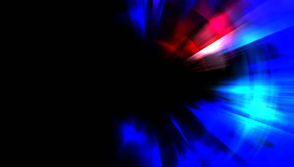 Spectacular Light Show Colorful Vibrant Particle Explotion Glowing Rays Light — Stock Photo, Image