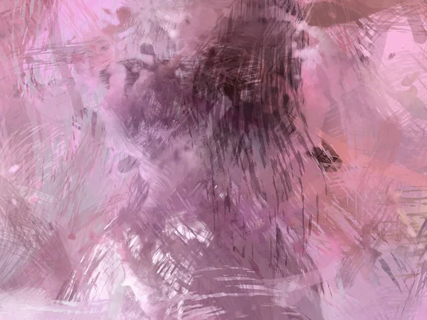 Soyut arkaplanda pürüzlü fırça darbeleri. Fırça boyası. Renkli boya darbeleri. Eşsiz duvar sanatı. Tuvaldeki modern sanat. Renkli çağdaş sanat eserleri.