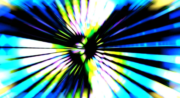 Siyah arkaplanda dönen ışık gösterisi. Lüks çizgiler. Parlak kıvrımlı duvar kağıdı. Uzay tüneli. Dönen ışık çemberi ya da maytap izi. Parlak konsept çizimi.