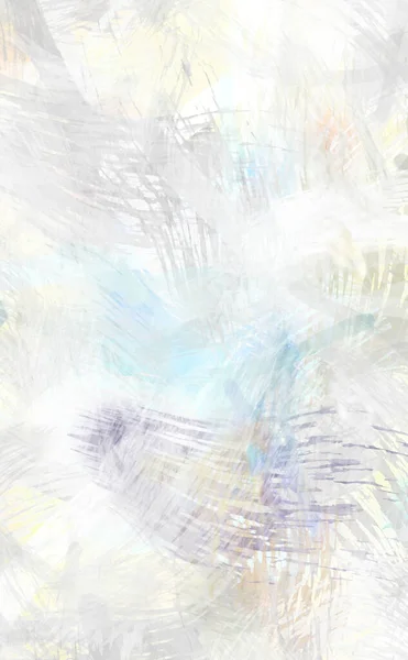 Rough Brushstrokes Abstract Background Brush Painting Color Strokes Paint Unique — Stock Photo, Image