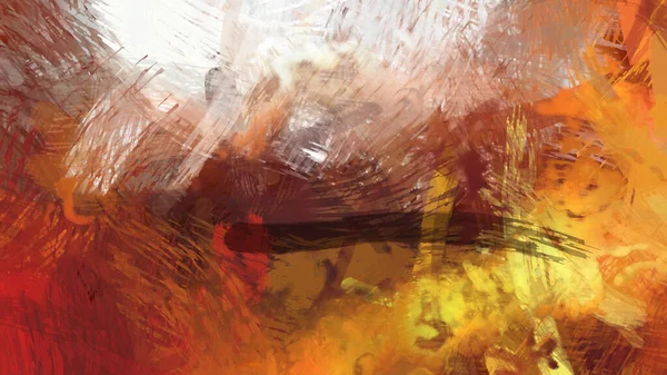 Soyut arkaplanda pürüzlü fırça darbeleri. Fırça boyası. Renkli boya darbeleri. Eşsiz duvar sanatı. Tuvaldeki modern sanat. Renkli çağdaş sanat eserleri.