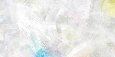 Soyut arkaplanda pürüzlü fırça darbeleri. Fırça boyası. Renkli boya darbeleri. Eşsiz duvar sanatı. Tuvaldeki modern sanat. Renkli çağdaş sanat eserleri.