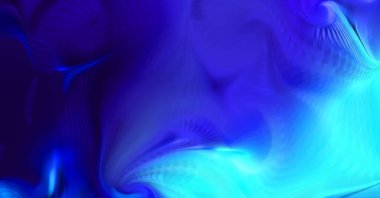 Hareketli girdapların soyut çizimi. Titreşimli renkli kıvrımların dönen akışı. Kıvrımlı ve kıvrımlı arka plan ve çizgiler. Garip duvar kâğıdı tasarımı. Dalgalanma arkaplanı.