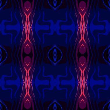 Kusursuz minimalist malzeme. Kabile esinlenilmiş model. Basit şekilleri ve güzel renk paleti olan zarif duvar kağıtları. Dekoratif motif. Web, davetiye, poster, tekstil baskısı için.