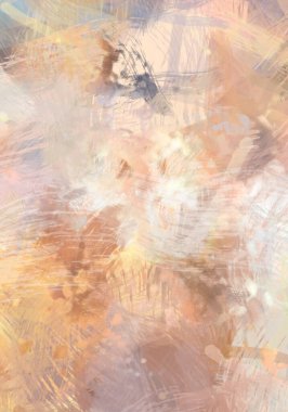 Soyut arkaplanda pürüzlü fırça darbeleri. Fırça boyası. Renkli boya darbeleri. Eşsiz duvar sanatı. Tuvaldeki modern sanat. Renkli çağdaş sanat eserleri.