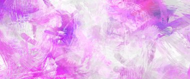 Soyut arkaplanda pürüzlü fırça darbeleri. Fırça boyası. Renkli boya darbeleri. Eşsiz duvar sanatı. Tuvaldeki modern sanat. Renkli çağdaş sanat eserleri.