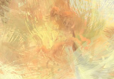 Soyut arkaplanda pürüzlü fırça darbeleri. Fırça boyası. Renkli boya darbeleri. Eşsiz duvar sanatı. Tuvaldeki modern sanat. Renkli çağdaş sanat eserleri.