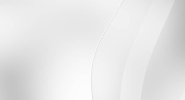 3 boyutlu illüstrasyon. Beyaz kıvrımlı yüzey. Lüks dokuma duvar kağıdı. Zarif bir zemin. Soyut fütüristik geçmiş. Minimalist geometrik kapak tasarımı. Çarpık beyaz çizgiler.