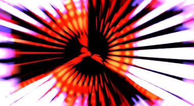 Siyah arkaplanda dönen ışık gösterisi. Lüks çizgiler. Parlak kıvrımlı duvar kağıdı. Uzay tüneli. Dönen ışık çemberi ya da maytap izi. Parlak konsept çizimi.