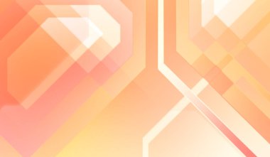 Geometrik arkaplan minimalist tasarımı. Bir teknoloji planının dijital illüstrasyonu. Fütürist şablon arkaplanı. Renkli ve canlı geometrik şekiller katmanları var. Soyut yaratıcı konsept duvar kağıdı.