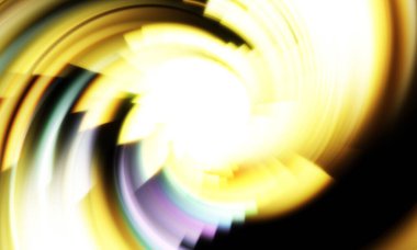 Dönen Işık gösterisi arka planı. Canlı renklerle donatılmış ruhani enerji girdabı. Renkli canlı hareket çizimi. Tanıtım geçmişi. Kutlama grafiği.