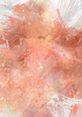 Soyut arkaplanda pürüzlü fırça darbeleri. Fırça boyası. Renkli boya darbeleri. Eşsiz duvar sanatı. Tuvaldeki modern sanat. Renkli çağdaş sanat eserleri.