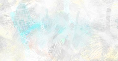 Soyut arkaplanda pürüzlü fırça darbeleri. Fırça boyası. Renkli boya darbeleri. Eşsiz duvar sanatı. Tuvaldeki modern sanat. Renkli çağdaş sanat eserleri.