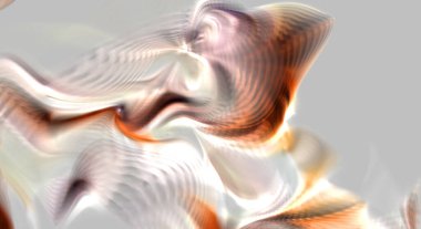 Hareketli girdapların soyut çizimi. Titreşimli renkli kıvrımların dönen akışı. Kıvrımlı ve kıvrımlı arka plan ve çizgiler. Garip duvar kâğıdı tasarımı. Dalgalanma arkaplanı.