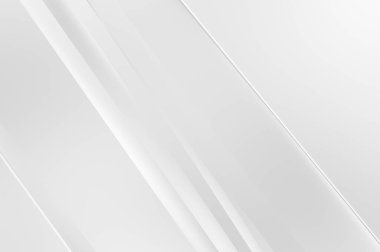 Soyut ışık fütüristik duvar kağıdı. Zarif, parlak çizgili arka plan. Geometrik katmanlı üç boyutlu beyaz arkaplan. Poster, broşür, sunum ve web sitesi için geometrik şablon tasarımı.