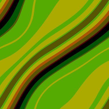 Renkli, dikişsiz şerit deseni. Soyut yüzey arkaplanı. Renkli duvar kağıtları. Retro parlak minimalist malzeme. Tekstil baskısı. Dekoratif motif.