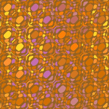 Yaratıcı karalama sanatı farklı şekil ve dokulara sahip kusursuz desen. Kolaj. Sanatsal arka plan. Soyut duvar kağıdı. Dekoratif hippi fayansları.