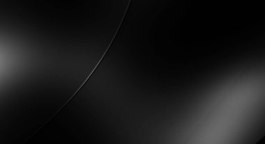 Siyah kıvrımlı yüzey. 3 boyutlu illüstrasyon. Soyut fütüristik geçmiş. Minimalist geometrik kapak tasarımı. Çarpık siyah çizgiler. Lüks dokuma duvar kağıdı. Zarif arkaplan.