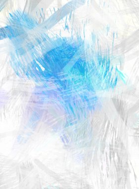 Soyut arkaplanda pürüzlü fırça darbeleri. Fırça boyası. Renkli boya darbeleri. Eşsiz duvar sanatı. Tuvaldeki modern sanat. Renkli çağdaş sanat eserleri.