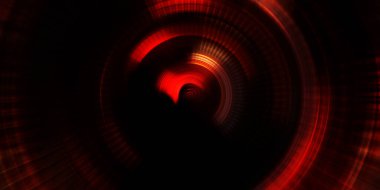 Parlayan neon ışıkları. Parlak sunum tasarım şablonu. Fotoğraf makinesi konsepti. Soyut arkaplan. Dönen ışık ışınları. Hareketli kavramsal duvar kağıdı. Grafik dijital illüstrasyon. 