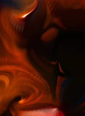 Hareketli girdapların soyut çizimi. Titreşimli renkli kıvrımların dönen akışı. Kıvrımlı ve kıvrımlı arka plan ve çizgiler. Garip duvar kâğıdı tasarımı. Dalgalanma arkaplanı.