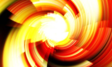 Dönen Işık gösterisi arka planı. Canlı renklerle donatılmış ruhani enerji girdabı. Renkli canlı hareket çizimi. Tanıtım geçmişi. Kutlama grafiği.