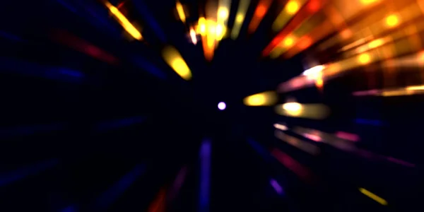 Kühlen Hintergrund Von Bewegten Glühenden Lichtern Lebendige Farbenfrohe Portalvorlage Für — Stockfoto