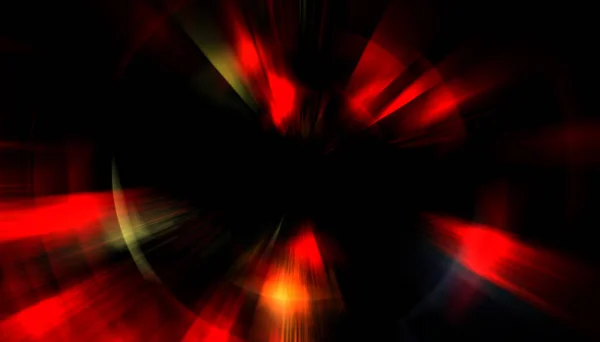 Spektakulært Lysshow Fargerik Vibrerende Partikkeleksplosjon Med Glødende Lysstråler Flerfargede Stjerneeksplosjoner – stockfoto