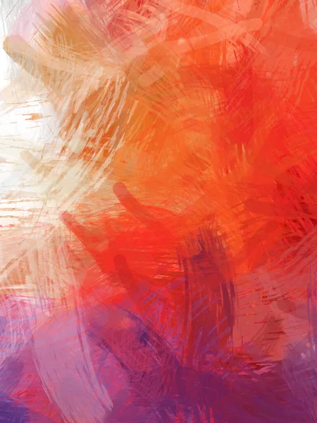 Rough Brushstrokes Abstract Background Brush Painting Color Strokes Paint Unique — Stock Photo, Image