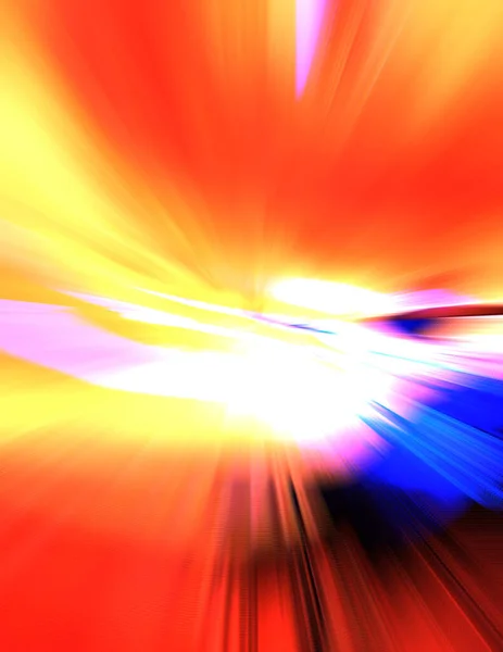 Colorful Vibrant Flashes Light Energy Warped Graphic Motion Background Dynamic — Stock Photo, Image