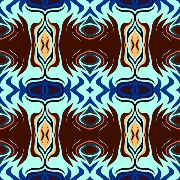 シームレスなミニマリスト素材 部族的インスピレーションパターン シンプルな形状と美しいカラーパレットとエレガントな壁紙 装飾的なモチーフ ウェブ 招待状 ポスター テキスタイルプリント — ストック写真