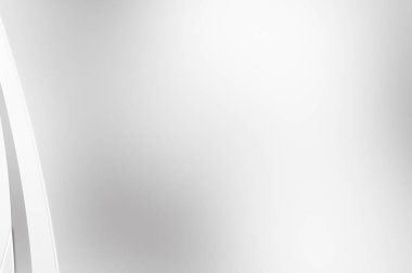 3 boyutlu illüstrasyon. Beyaz kıvrımlı yüzey. Lüks dokuma duvar kağıdı. Zarif bir zemin. Soyut fütüristik geçmiş. Minimalist geometrik kapak tasarımı. Çarpık beyaz çizgiler.