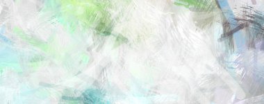 Soyut arkaplanda pürüzlü fırça darbeleri. Fırça boyası. Renkli boya darbeleri. Eşsiz duvar sanatı. Tuvaldeki modern sanat. Renkli çağdaş sanat eserleri.