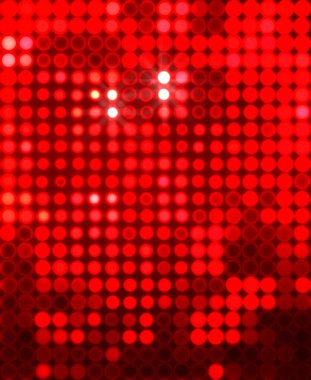 Parlak desenli duvar kağıdı. Sahne ışıkları olan renkli ışıkların ihtişamlı arkaplanı. Parlayan ışıklar siyah arka planda parti izleri. Sahne veya stadyum ışıklarının dijital illüstrasyonu. 