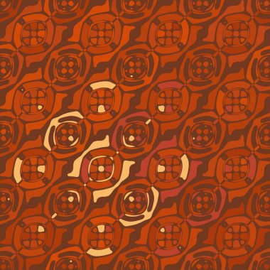 Yaratıcı karalama sanatı farklı şekil ve dokulara sahip kusursuz desen. Kolaj. Sanatsal arka plan. Soyut duvar kağıdı. Dekoratif hippi fayansları.