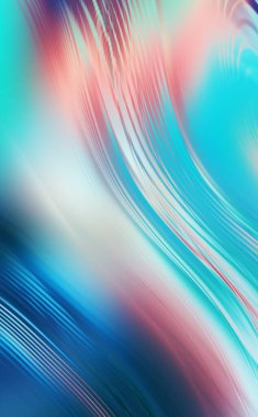 Soyut, enerjik bir arkaplan. Renkli, dalgalı duvar kâğıdı. Grafik konsept çizimi. Yumuşak dalgalı çizgiler. Girdap gibi renkli canlı şekiller..