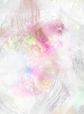 Soyut arkaplanda pürüzlü fırça darbeleri. Fırça boyası. Renkli boya darbeleri. Eşsiz duvar sanatı. Tuvaldeki modern sanat. Renkli çağdaş sanat eserleri.