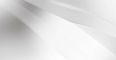 3 boyutlu illüstrasyon. Beyaz kıvrımlı yüzey. Lüks dokuma duvar kağıdı. Zarif bir zemin. Soyut fütüristik geçmiş. Minimalist geometrik kapak tasarımı. Çarpık beyaz çizgiler.