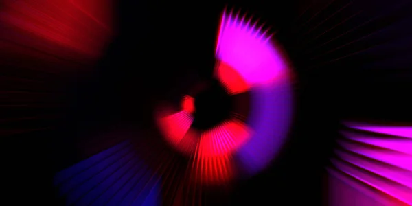 Motion Konzeptionelle Tapete Grafische Digitale Illustration Leuchtende Neonröhren Hochglanz Präsentationsdesign — Stockfoto