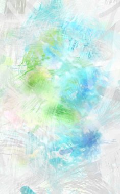 Soyut arkaplanda pürüzlü fırça darbeleri. Fırça boyası. Renkli boya darbeleri. Eşsiz duvar sanatı. Tuvaldeki modern sanat. Renkli çağdaş sanat eserleri.