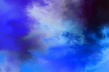 Modern fırça darbeleri. Poster, duvar sanatı, afiş, kart, kitap kapağı veya ambalaj için rahatlatıcı kompozisyonun yumuşak renkli çizimi. Pastel renklerle suluboya. 