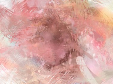 Soyut arkaplanda pürüzlü fırça darbeleri. Fırça boyası. Renkli boya darbeleri. Eşsiz duvar sanatı. Tuvaldeki modern sanat. Renkli çağdaş sanat eserleri.