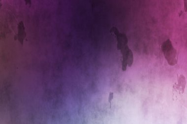 Gotik bir duvarda sıkıntılı ve kirli desenler var. Lekeli renkli hasarlı şablon. Tasarımınız için doku ve elementler. Pis duvar kâğıdı. Grunge arkaplanı.