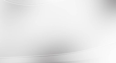 3 boyutlu illüstrasyon. Beyaz kıvrımlı yüzey. Lüks dokuma duvar kağıdı. Zarif bir zemin. Soyut fütüristik geçmiş. Minimalist geometrik kapak tasarımı. Çarpık beyaz çizgiler.
