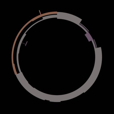 Fütürist dairesel gövde arayüzü elementi. Soyut çember geometrik arkaplan. Dijital teknolojinin grafiksel çizimi.