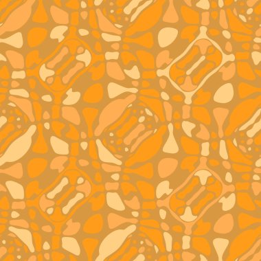 Yaratıcı karalama sanatı farklı şekil ve dokulara sahip kusursuz desen. Kolaj. Sanatsal arka plan. Soyut duvar kağıdı. Dekoratif hippi fayansları.